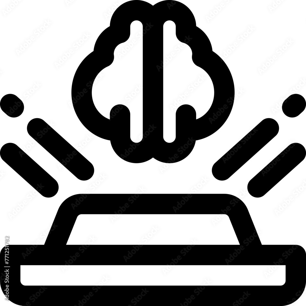 hologram icon. vector line icon for your website, mobile, presentation, and logo design. hologram icon. vector line icon for your website, mobile, presentation, and logo design.