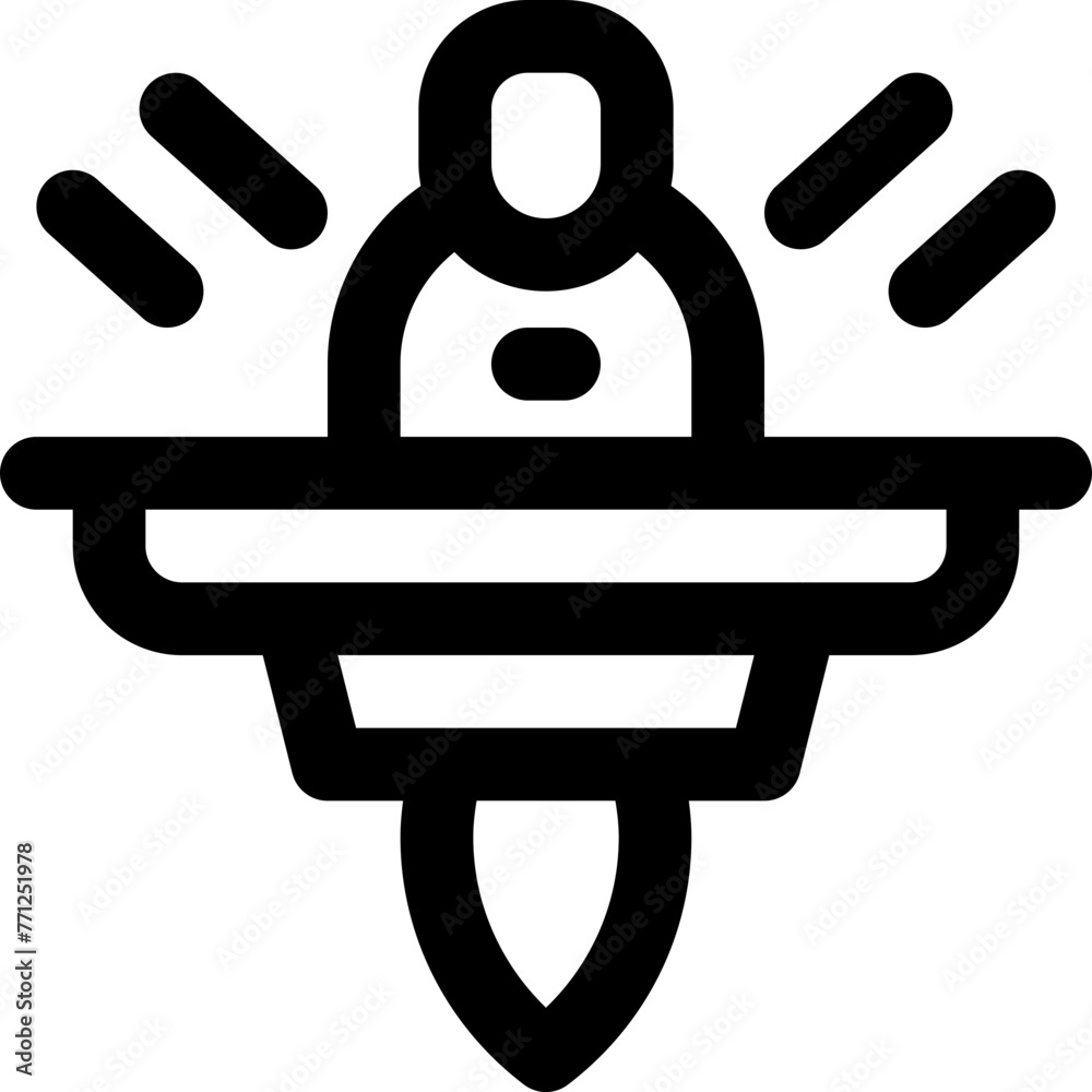 hoverboard icon. vector line icon for your website, mobile, presentation, and logo design. hoverboard icon. vector line icon for your website, mobile, presentation, and logo design.