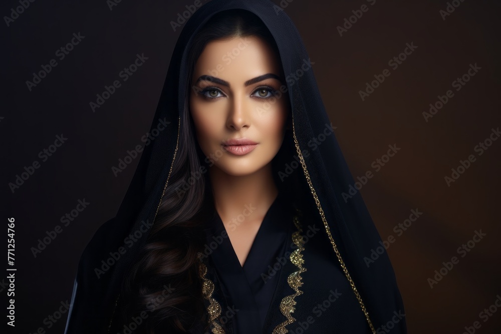 Traditional Arab woman in Dubai, UAE. Traditional Arab woman in Dubai, UAE.