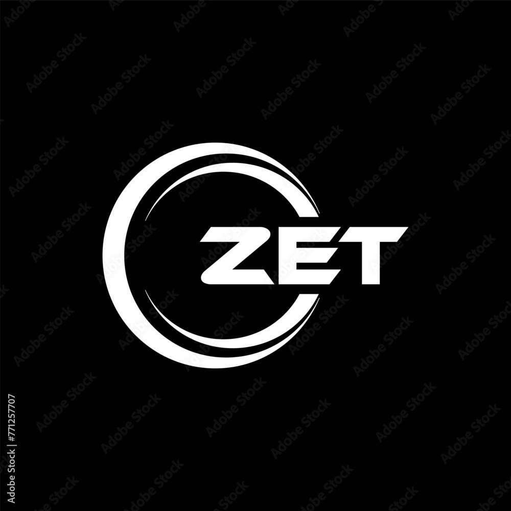 ZET letter logo design with black background in illustrator, cube logo, vector logo, modern alphabet font overlap style. calligraphy designs for logo, Poster, Invitation, etc. ZET letter logo design with black background in illustrator, cube logo, vector logo, modern alphabet font overlap style. calligraphy designs for logo, Poster, Invitation, etc.