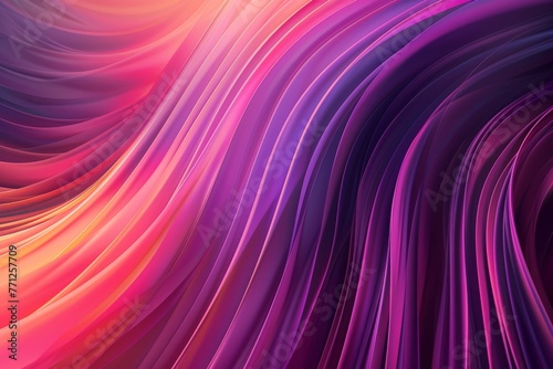 Purple and Pink Wavy Lines Background