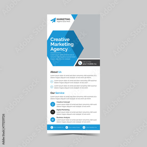 corporate roll up banner design 2024