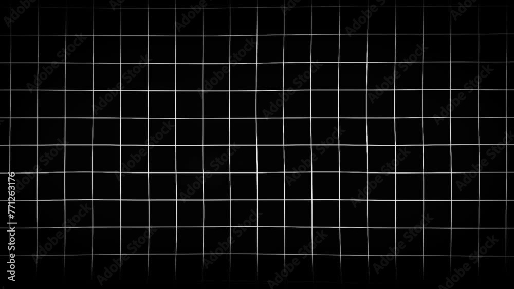 Animation of squares with grid background. Dark Presentation Grid Background Video.