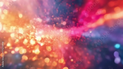 Transform your screen with a kaleidoscope of colors and shimmering glitter explosions.
