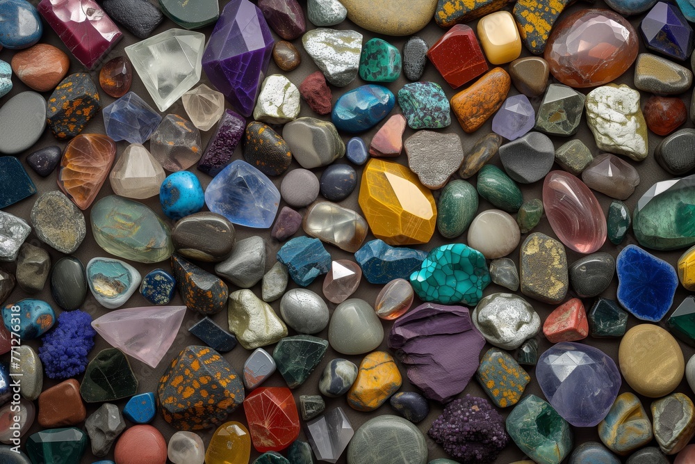Background from various precious stones. Background from various precious stones.