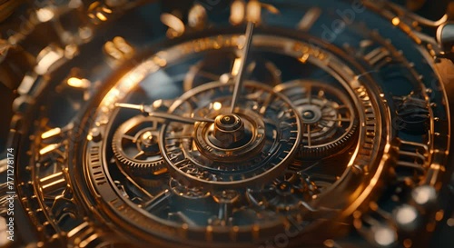 Wallpaper Mural Time machine dial set to future riches Torontodigital.ca