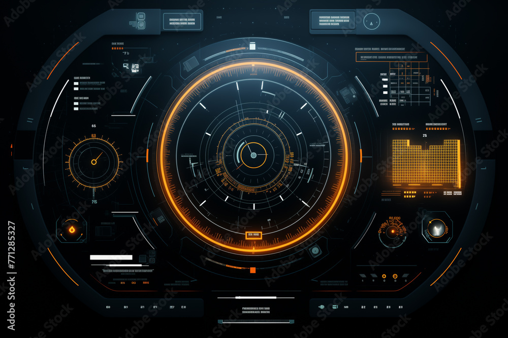 Abstract technology digital circle line electronic network data innovation concept background. Abstract technology digital circle line electronic network data innovation concept background.