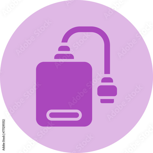 External Hard Drive Vector Icon