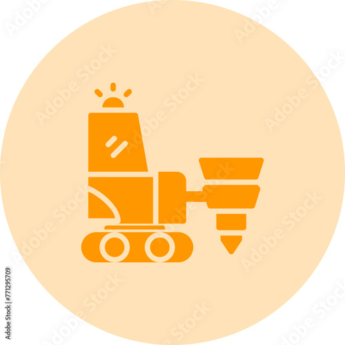 Drilling Machine Vector Icon