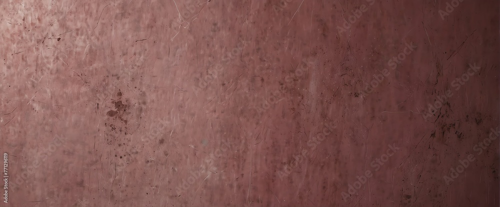 Pink wall texture grunge rough abstract with scratches and small cracks from Generative AI