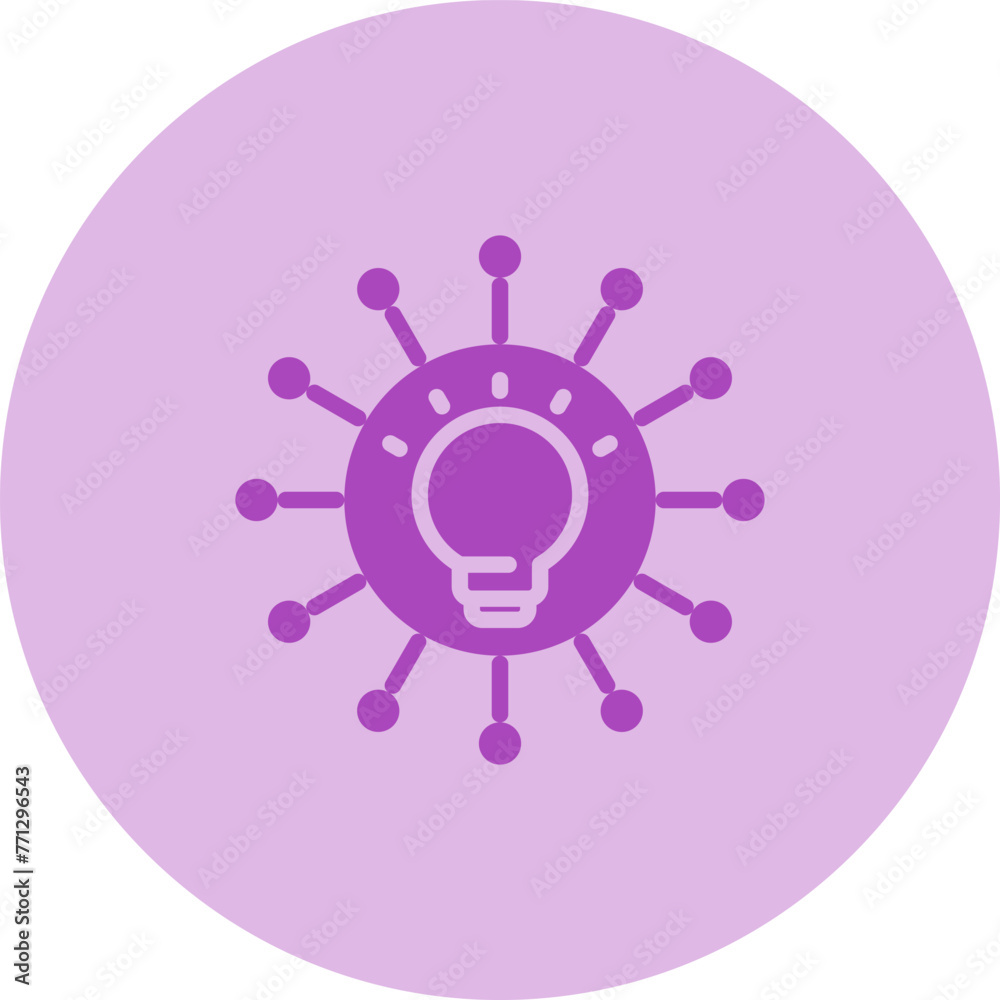 Mind Map Vector Icon Mind Map Vector Icon