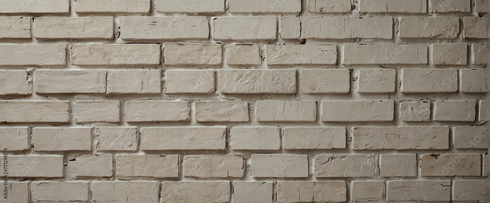 White wall brick texture grunge rough abstract with scratches and small cracks from Generative AI White wall brick texture grunge rough abstract with scratches and small cracks from Generative AI