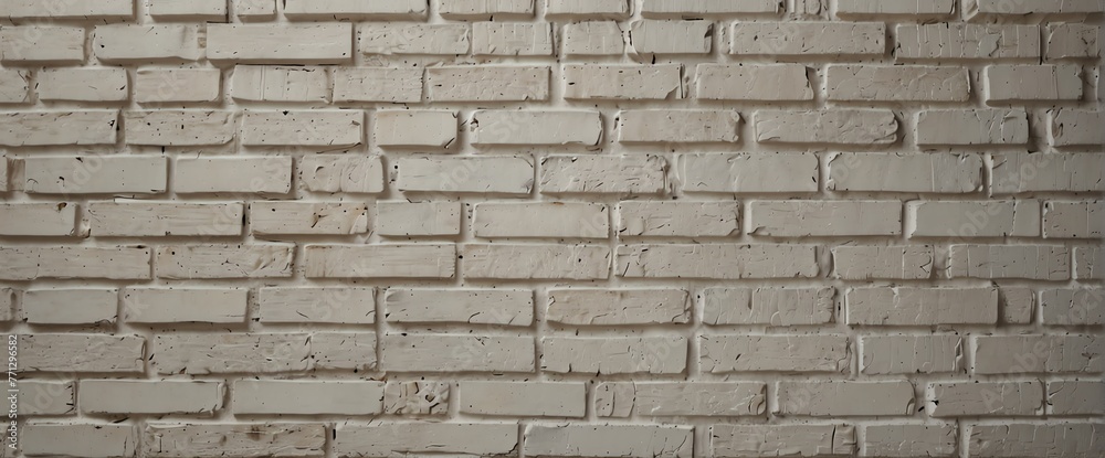 White wall brick texture grunge rough abstract with scratches and small cracks from Generative AI White wall brick texture grunge rough abstract with scratches and small cracks from Generative AI