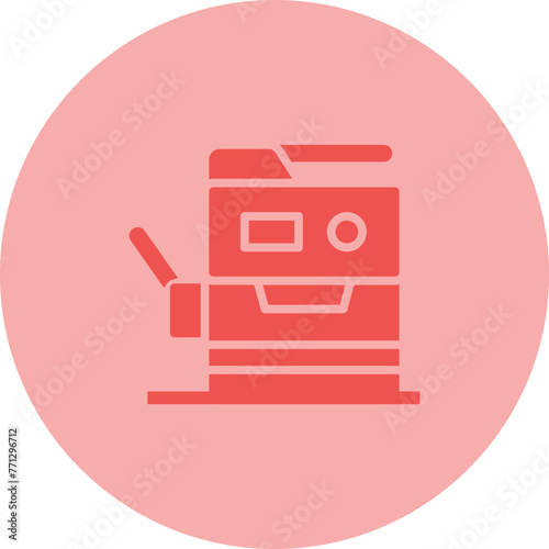 Copy Machine Vector Icon