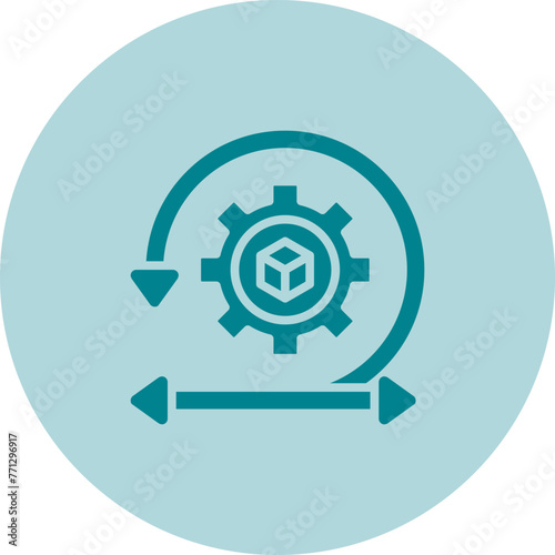 Iterative Design Vector Icon