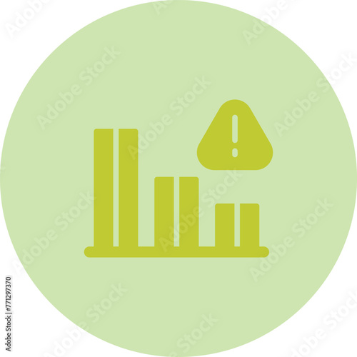 Recession Vector Icon