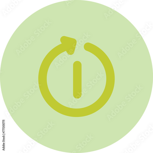 Restart Vector Icon