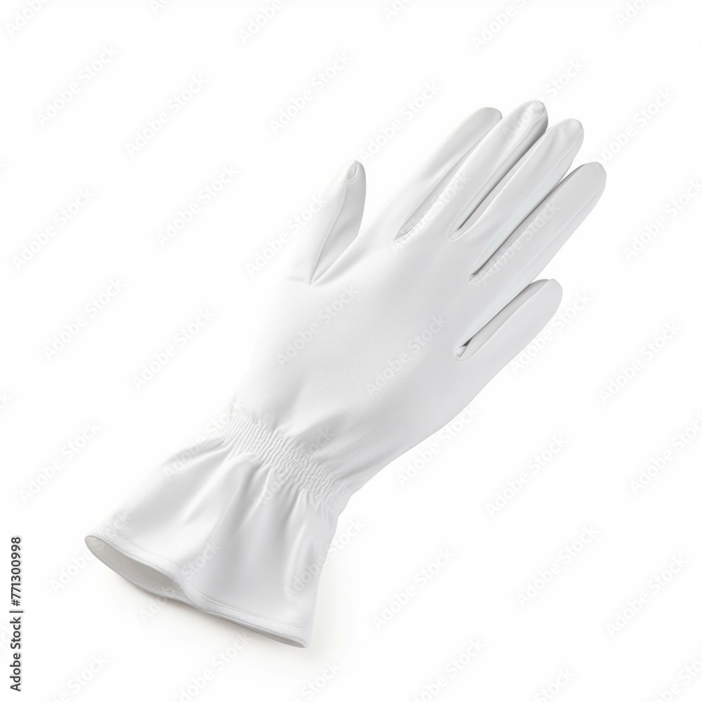 Obraz premium White Gloves isolated on white background