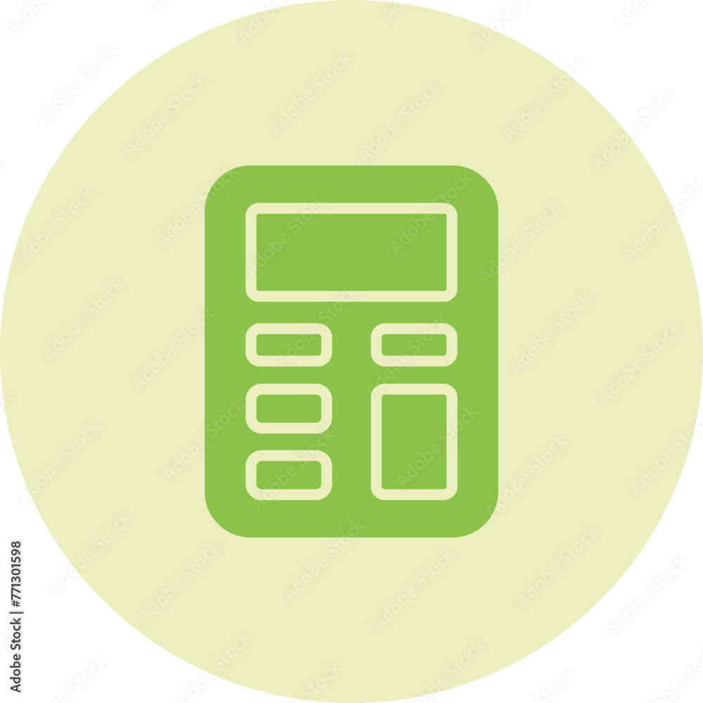 Calculator Vector Icon Calculator Vector Icon