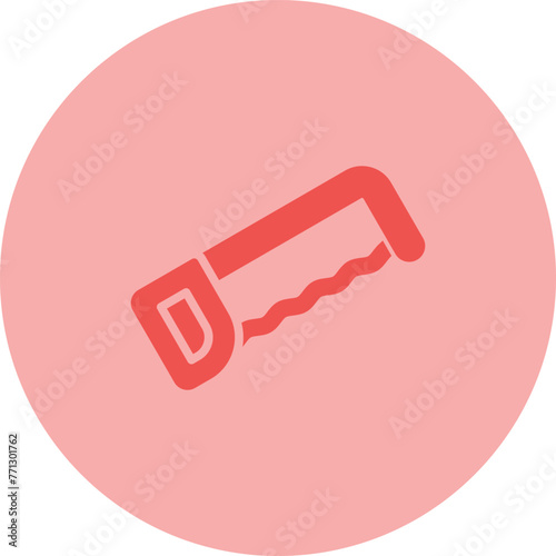 Hacksaw Vector Icon