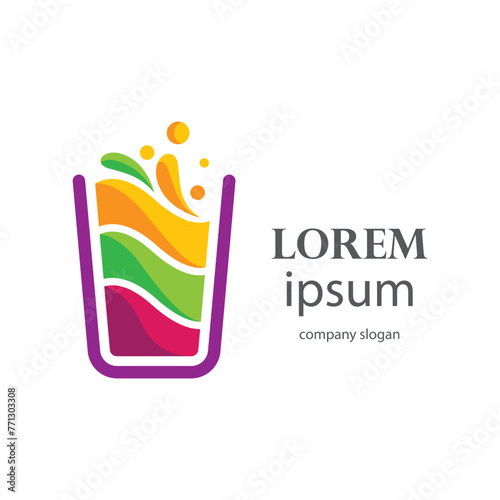 really sweet fruit juice logo design