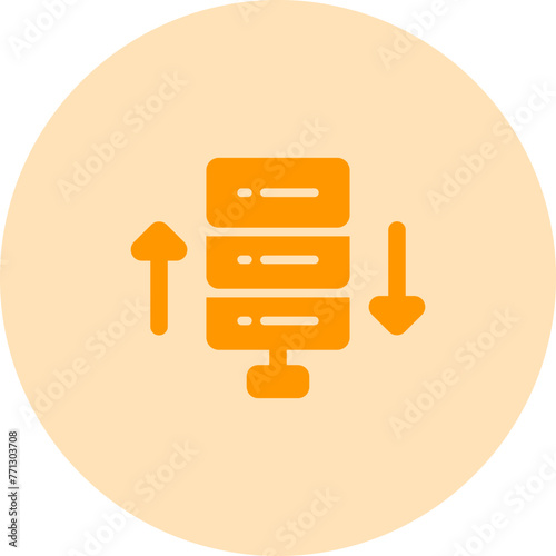 Bandwidth Vector Icon