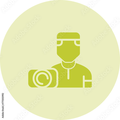 Camera man Vector Icon