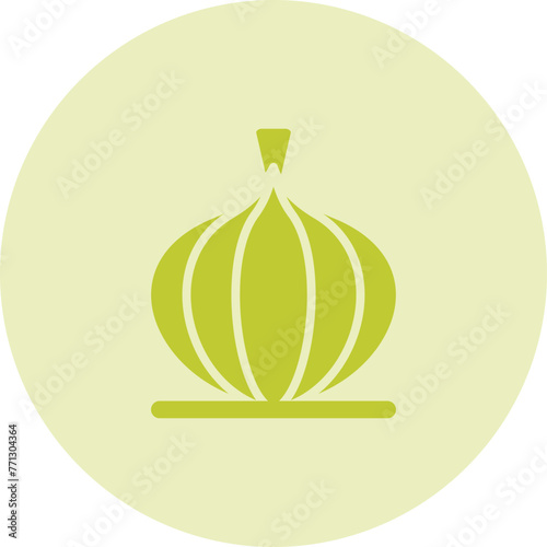 Onion Vector Icon