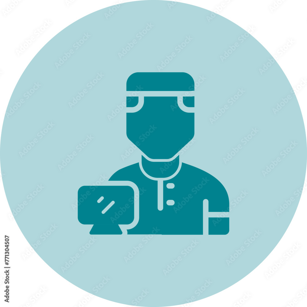 Working Man Vector Icon