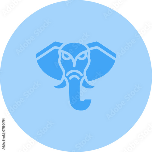 Elephant Vector Icon