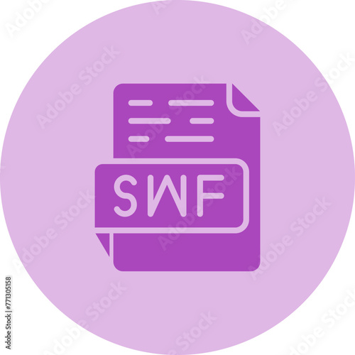 SWF Vector Icon photo