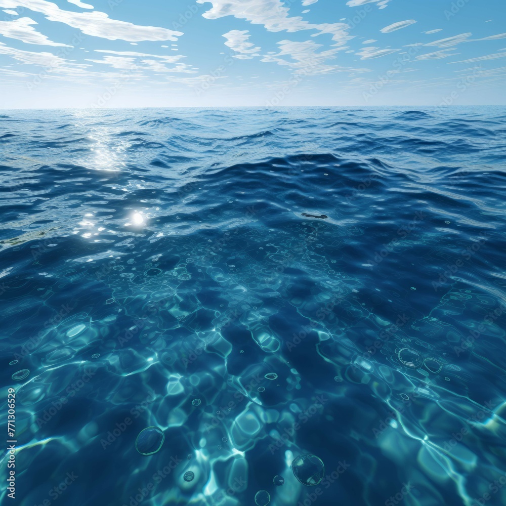 Seamless Tilable Water Texture Pattern