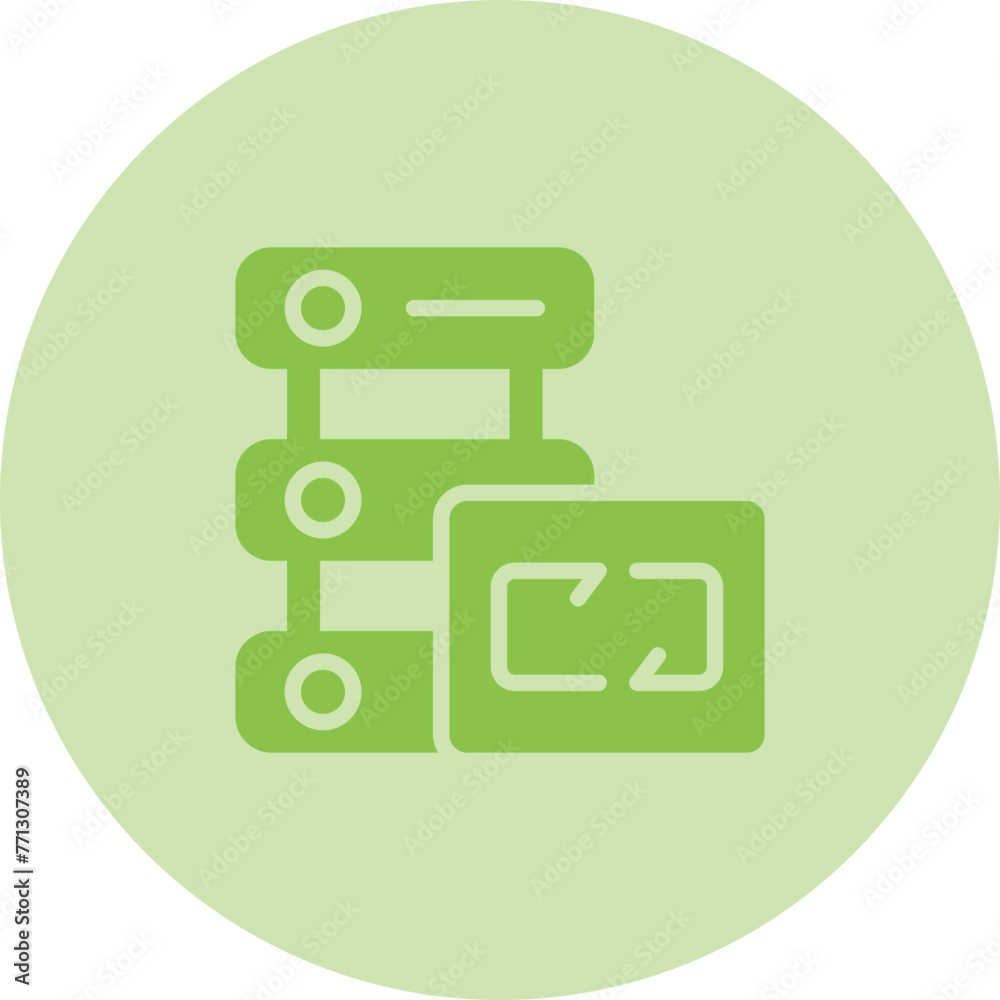Website Backup Vector Icon Website Backup Vector Icon