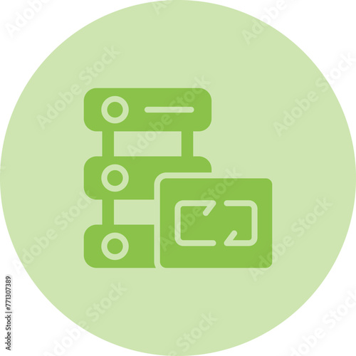 Website Backup Vector Icon