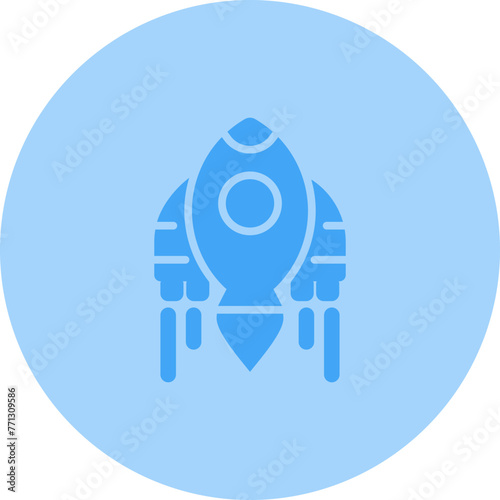 Rocket Vector Icon