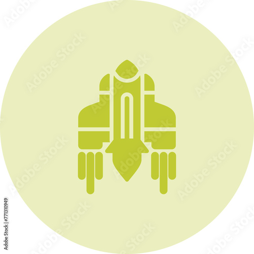 Spaceship Vector Icon