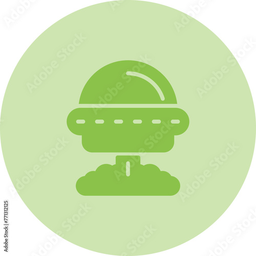 Spaceship Vector Icon