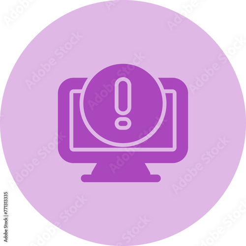 Computer Vector Icon