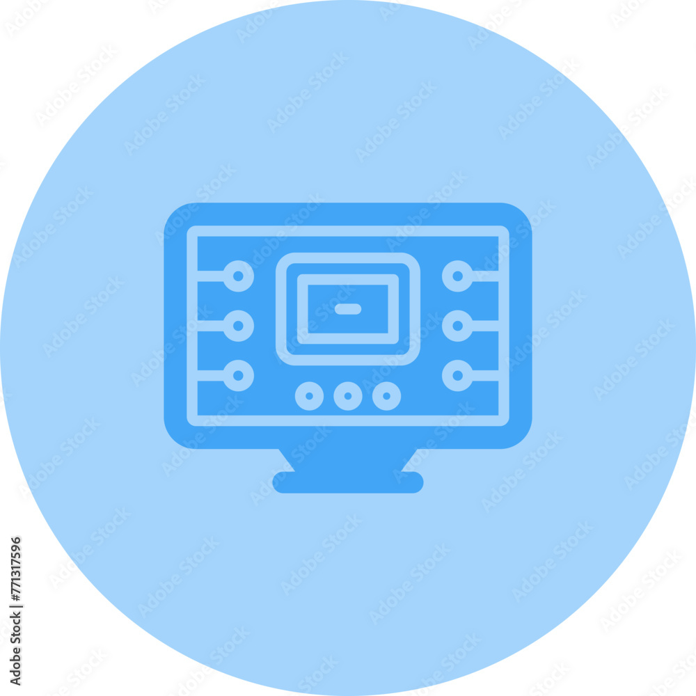 Desktop Vector Icon Desktop Vector Icon