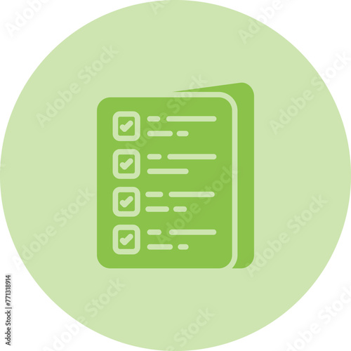 List Vector Icon