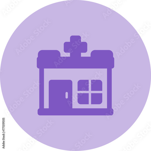 Hospital Vector Icon