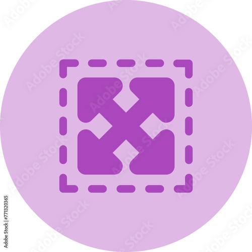 Enlarge Vector Icon