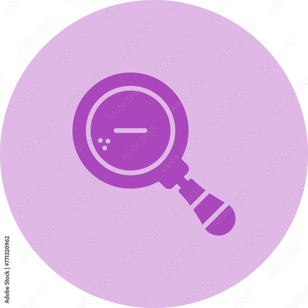 Zoom Out Vector Icon Zoom Out Vector Icon