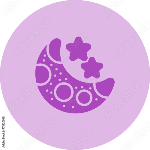 Moon Vector Icon