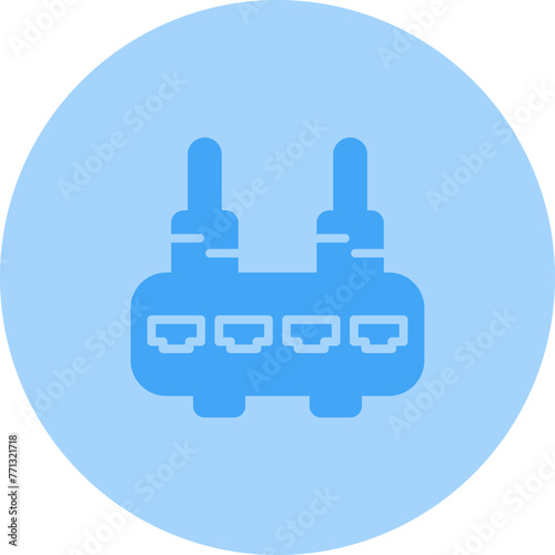 Router Vector Icon