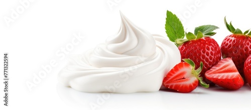 Delicious strawberry desser...