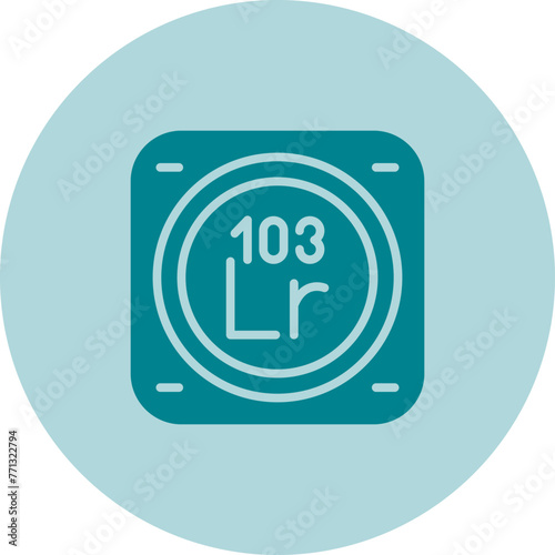 Chemical Element Vector Icon