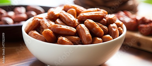A variety of nuts in a bowl...