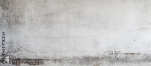 Vintage old white concrete wall texture with a distinctive combination of white and black paint for a classic home decor