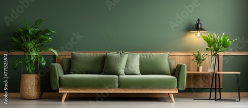 A cozy living room featurin...
